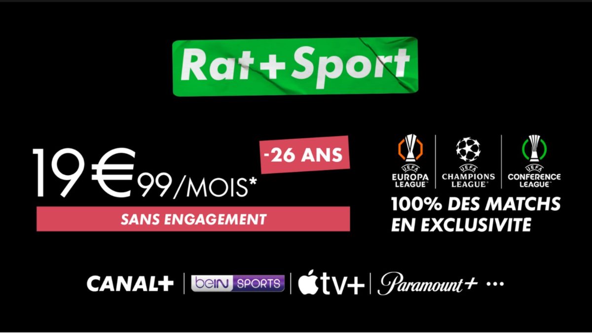 Rat+ Sport // Source : Canal+ Rat+ Sport // Source : Canal+