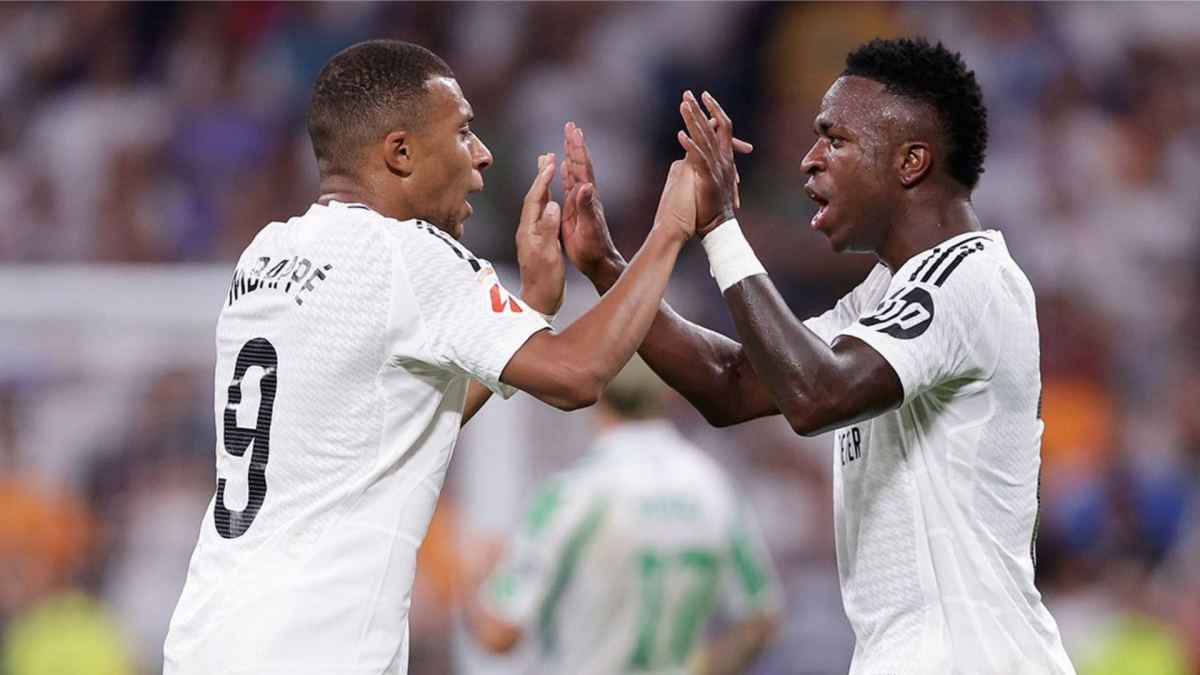 Kylian Mbappé et Vinicius au Real Madrid. // Source : Instagram Kylian Mbappé et Vinicius au Real Madrid. // Source : Instagram