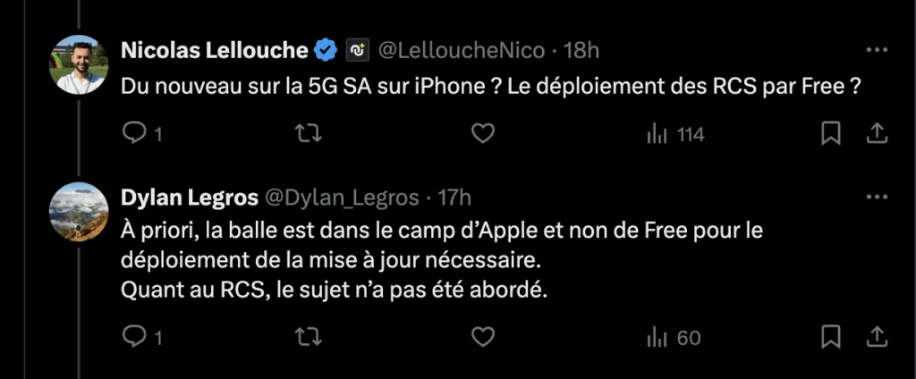 Notre bref échange avec Dylan Legros d'Univers Freebox et RNC Mobile, présent sur place. Notre bref échange avec Dylan Legros d'Univers Freebox et RNC Mobile, présent sur place.