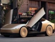 Le Tesla Cybercab  // Source : Tesla