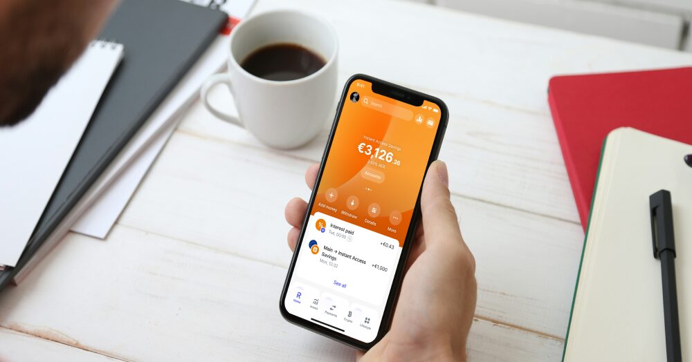 L'interface du livret d'épargne dans l'application Revolut // Source : Revolut L'interface du livret d'épargne dans l'application Revolut // Source : Revolut