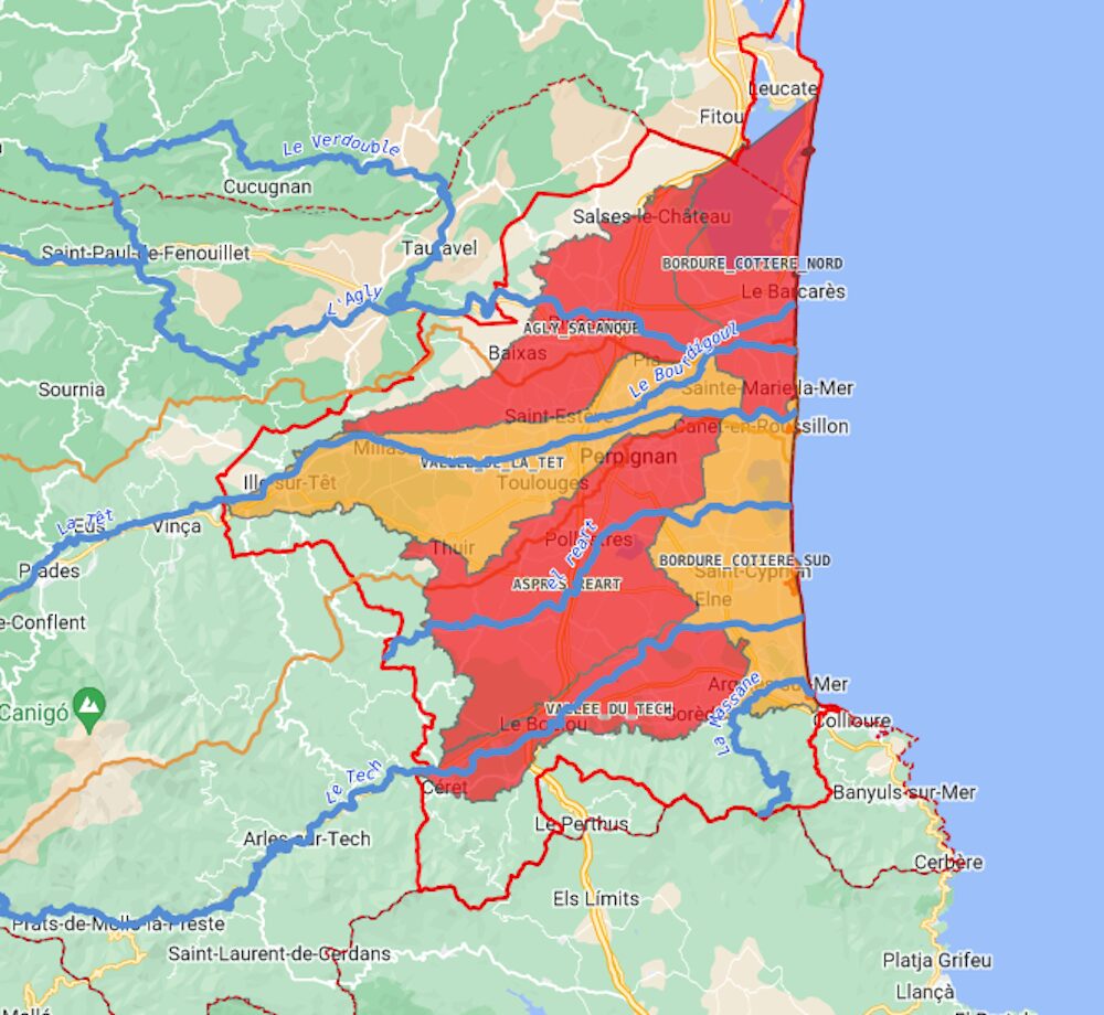 Capture d’écran de la plate-forme Visi’Eau 66 en date du 21 mai 2024. // Source : Vis'Eau Capture d’écran de la plate-forme Visi’Eau 66 en date du 21 mai 2024. // Source : Vis'Eau