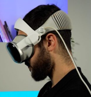 Le strap Annapro pour Apple Vision Pro. // Source : Numerama Le strap Annapro pour Apple Vision Pro. // Source : Numerama