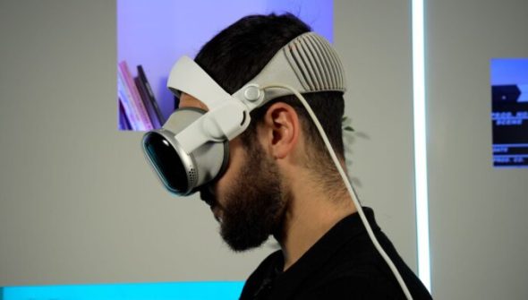 Le strap Annapro pour Apple Vision Pro. // Source : Numerama Le strap Annapro pour Apple Vision Pro. // Source : Numerama