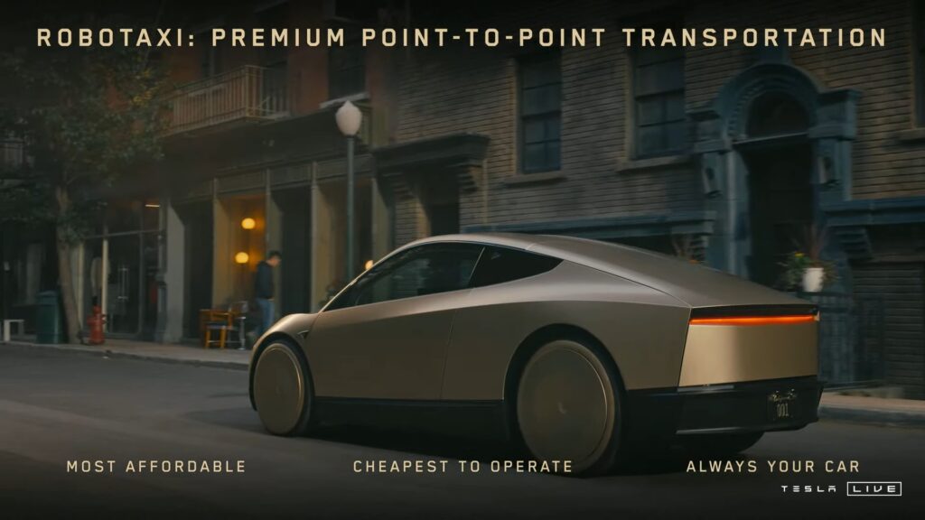 Le Cybercab de Tesla Le Cybercab de Tesla