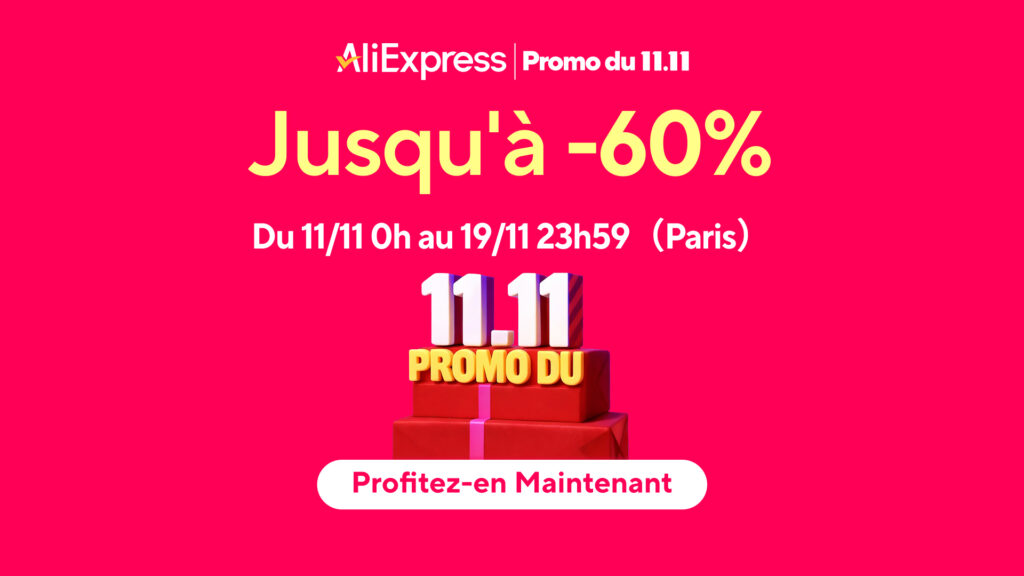 Les promos du 11/11 sur Aliexpress Les promos du 11/11 sur Aliexpress