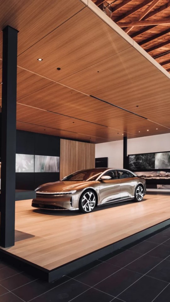 Studio de ventes Lucid // Source : Lucid Motors Studio de ventes Lucid // Source : Lucid Motors