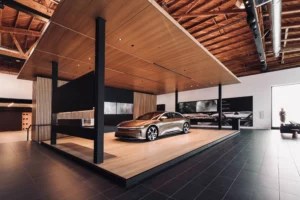 Studio de ventes Lucid // Source : Lucid Motors Studio de ventes Lucid // Source : Lucid Motors