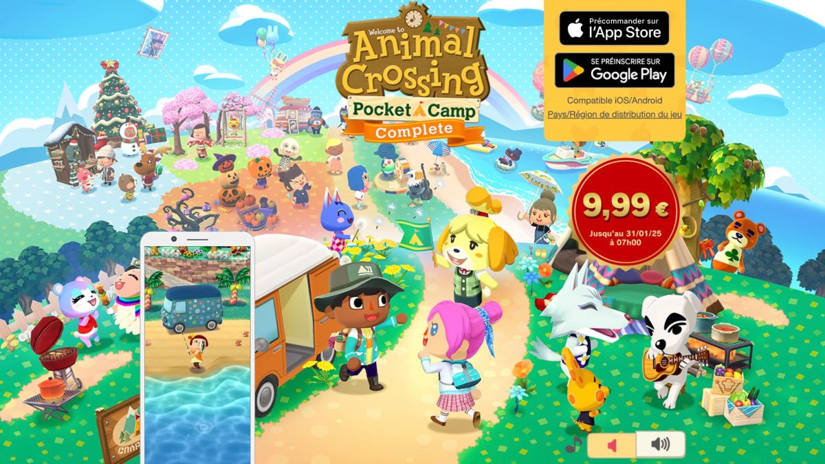 Animal Crossing Pocket Camp Complete // Source : Nintendo Animal Crossing Pocket Camp Complete // Source : Nintendo