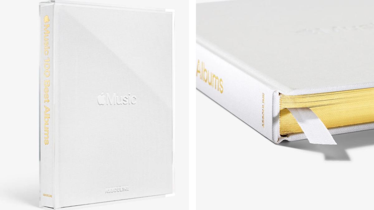 Le livre collector d'Apple Music // Source : Assouline Le livre collector d'Apple Music // Source : Assouline