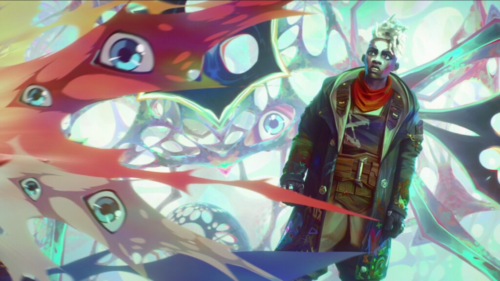 Ekko et Heimerdinger sont en mauvaise posture dans la saison 2 d'Arcane // Source : Netflix Ekko et Heimerdinger sont en mauvaise posture dans la saison 2 d'Arcane // Source : Netflix