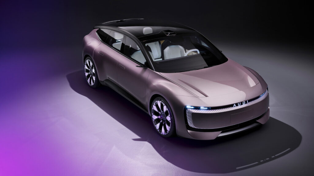 Rien d'Audi dans ce design // Source : Audi Rien d'Audi dans ce design // Source : Audi