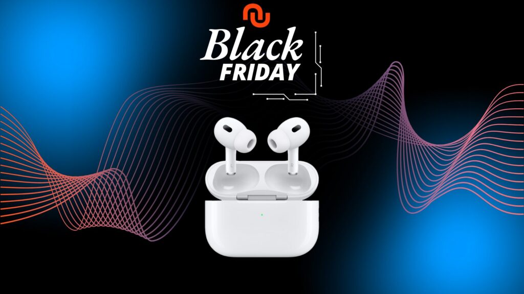 Apple AirPods Pro 2 // Source : Montage Numerama Apple AirPods Pro 2 // Source : Montage Numerama