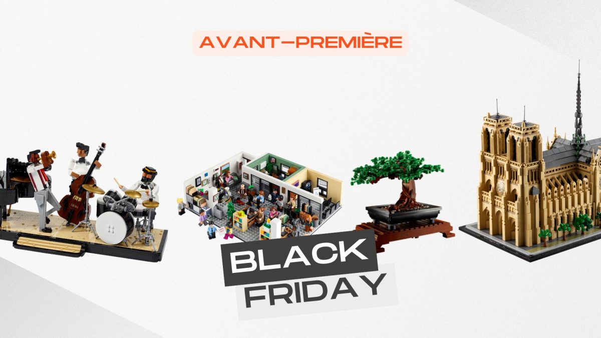 Lego Black Friday 2024 // Source : montage numerama Lego Black Friday 2024 // Source : montage numerama