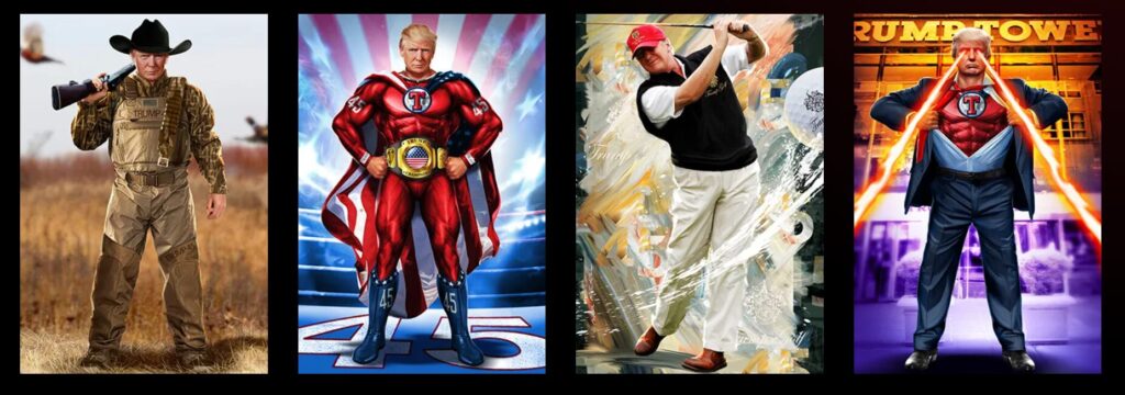 Trump vend des NFT à son effigie. Il favorisera le développement des cryptomonnaies. Trump vend des NFT à son effigie. Il favorisera le développement des cryptomonnaies.