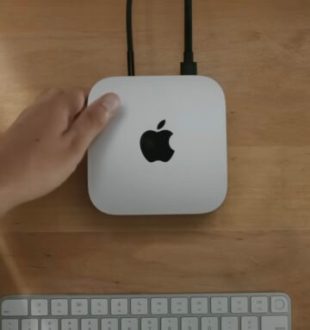 Mac mini équipé d'une puce M4 // Source : Apple