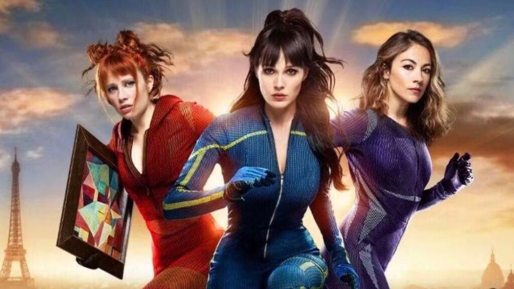 Les fameuses combinaisons créées spécialement pour les trois soeurs de Cat's Eyes, version 2024 // Source : TF1 Les fameuses combinaisons créées spécialement pour les trois soeurs de Cat's Eyes, version 2024 // Source : TF1