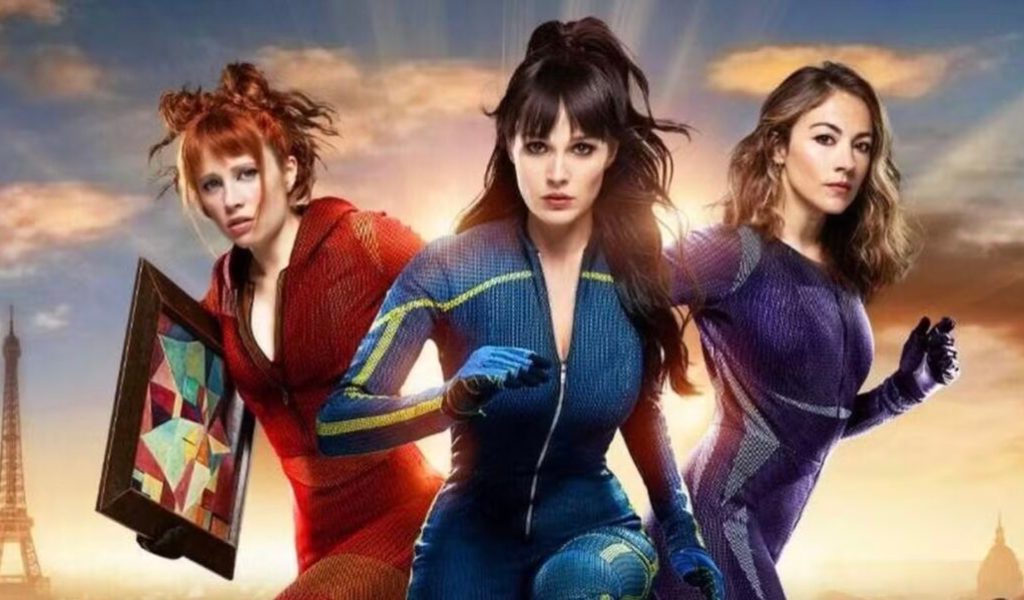 Les fameuses combinaisons créées spécialement pour les trois soeurs de Cat's Eyes, version 2024 // Source : TF1 Les fameuses combinaisons créées spécialement pour les trois soeurs de Cat's Eyes, version 2024 // Source : TF1