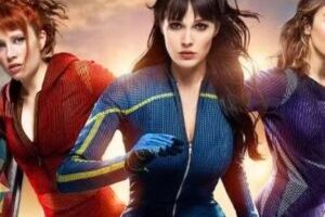 Les fameuses combinaisons créées spécialement pour les trois soeurs de Cat's Eyes, version 2024 // Source : TF1