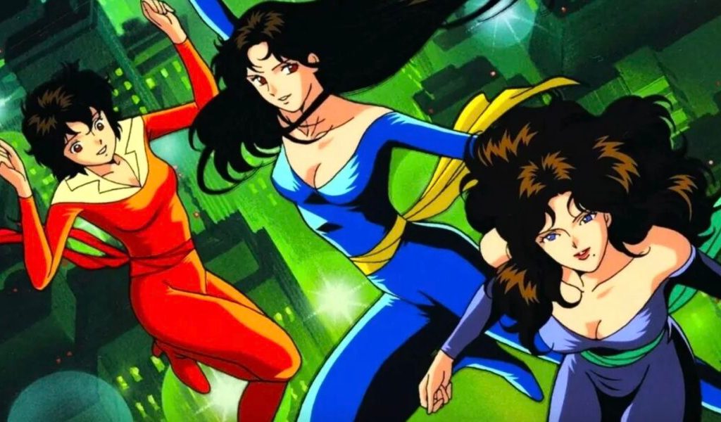Les trois héroïnes de la série animée originale, Signé Cat's Eyes // Source : NTV