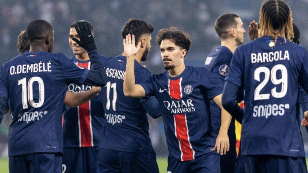 Le PSG // Source : Twitter PSG Le PSG // Source : Twitter PSG