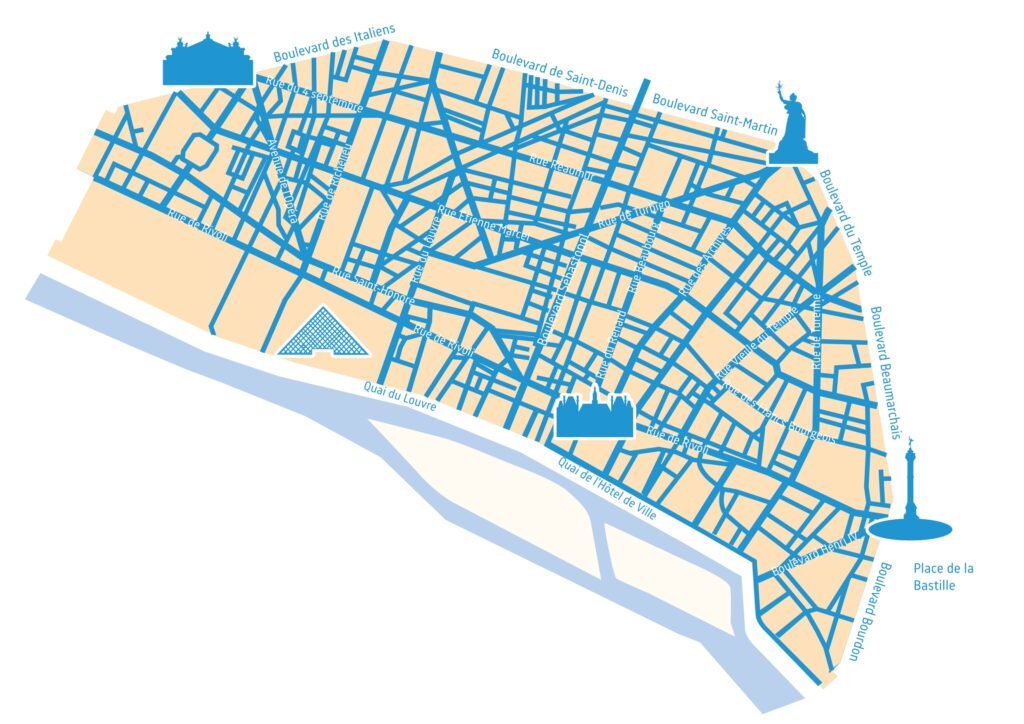 Carte de la Zone à Trafic Limité (ZTL) à Paris // Source : Mairie de d Paris Carte de la Zone à Trafic Limité (ZTL) à Paris // Source : Mairie de d Paris