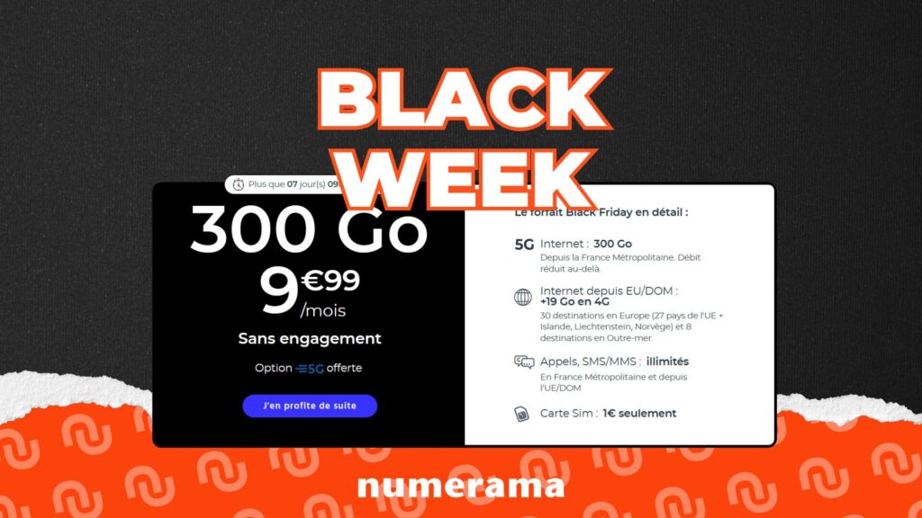 Forfait spécial Black Friday Forfait spécial Black Friday