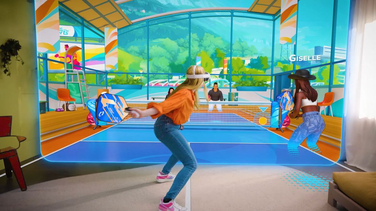 Home Sports, le nouveau jeu de sport en réalité virutelle. // Source : Home Sports / YouTube Home Sports, le nouveau jeu de sport en réalité virutelle. // Source : Home Sports / YouTube
