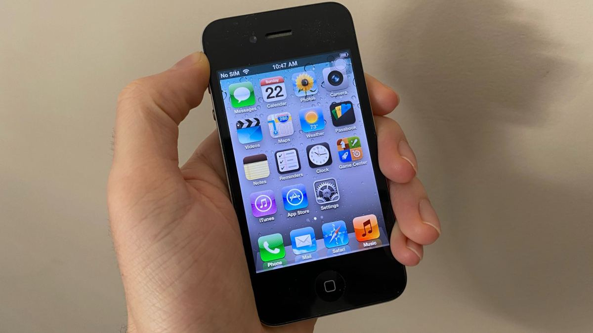 L'iPhone 4 d'Apple. // Source : Numerama L'iPhone 4 d'Apple. // Source : Numerama