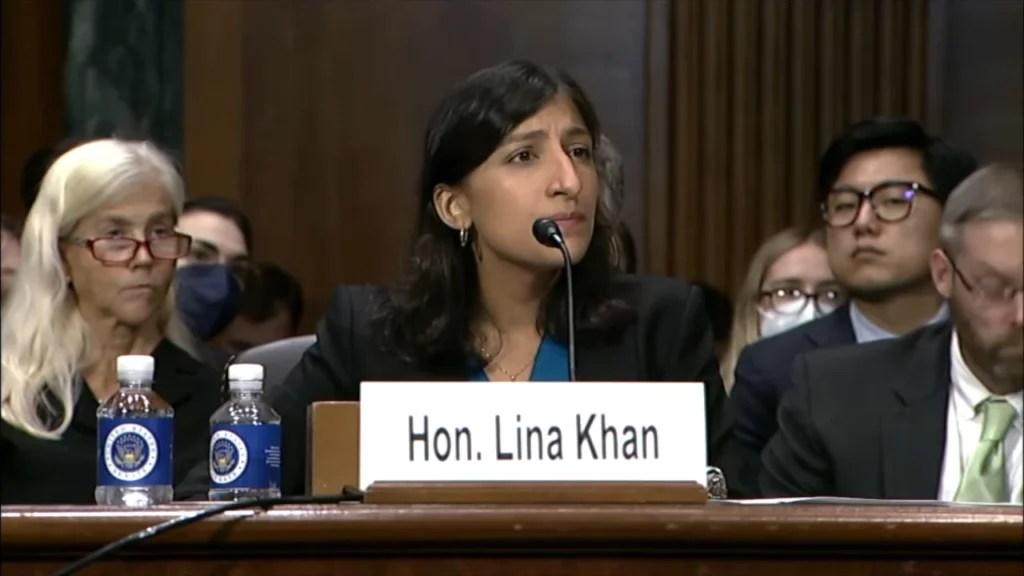 Lina Khan, présidente de la FTC // Source : FTC Lina Khan, présidente de la FTC // Source : FTC