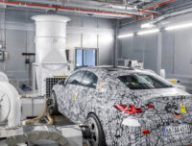 Prototype maquillé de Mercedes CLA en test routier // Source : Mercedes Prototype maquillé de Mercedes CLA en test routier // Source : Mercedes