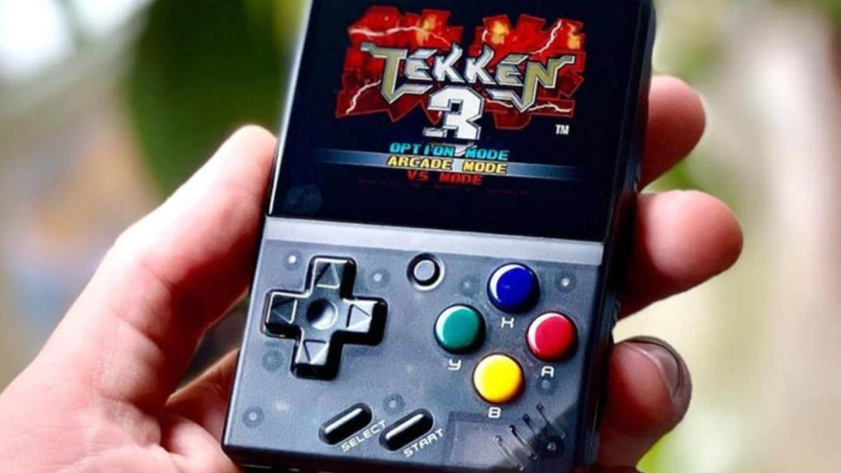 La console de jeu portable Miyoo Mini+ // Source : Miyoo La console de jeu portable Miyoo Mini+ // Source : Miyoo