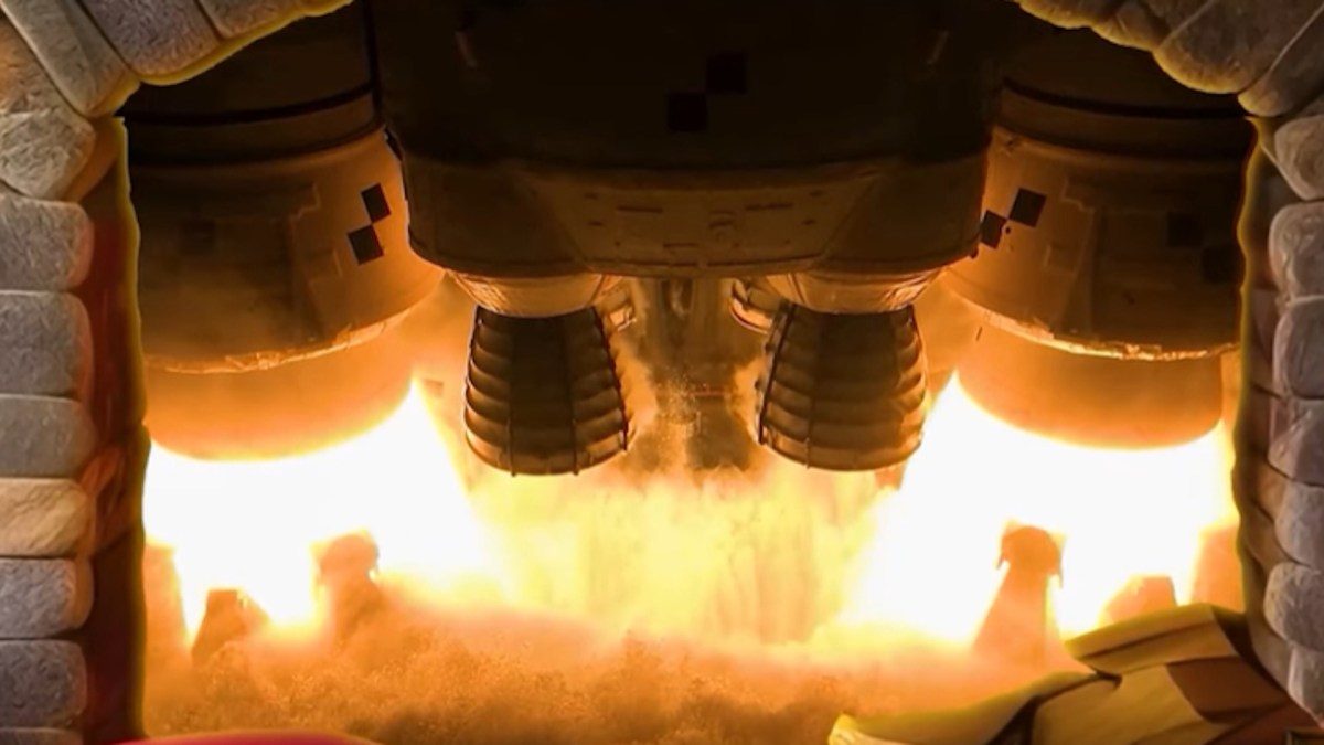 Feu de cheminée Nasa // Source : Nasa Feu de cheminée Nasa // Source : Nasa