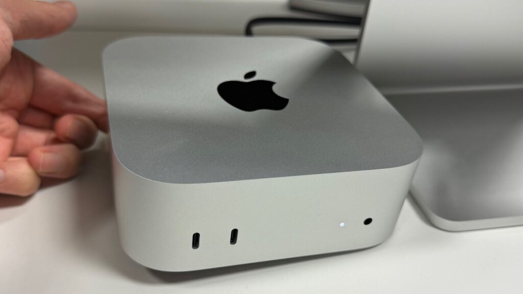 Le Mac mini M4. Le Mac mini M4.