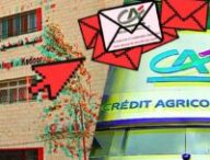 Les clients du Crédit Agricole ciblés par un faux mail. // Source : Palestine Technical University – Kadoorie / Montage Numerama Les clients du Crédit Agricole ciblés par un faux mail. // Source : Palestine Technical University – Kadoorie / Montage Numerama