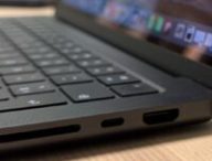 Comme les modèles M4 Pro et M4 Max, le nouveau MacBook Pro M4 dispose d'un troisième port USB-C. Une première à ce prix. // Source : Numerama Comme les modèles M4 Pro et M4 Max, le nouveau MacBook Pro M4 dispose d'un troisième port USB-C. Une première à ce prix. // Source : Numerama