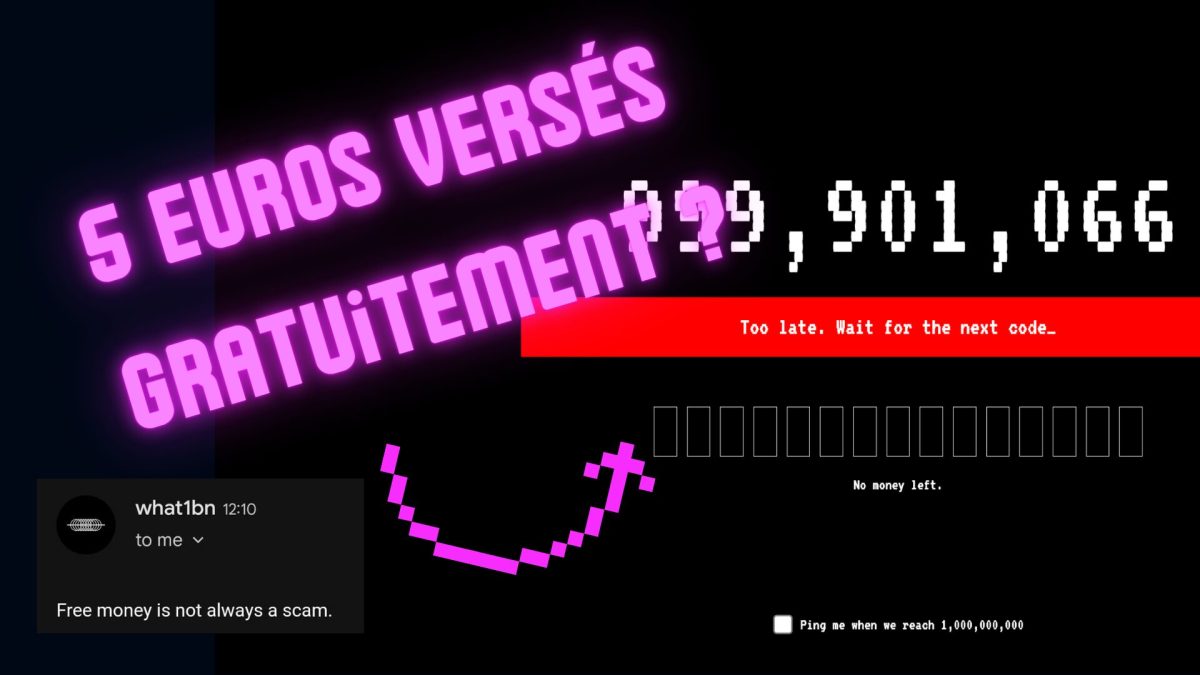 Une page mystérieuse offre de l'argent sur PayPal. // Source : Numerama Une page mystérieuse offre de l'argent sur PayPal. // Source : Numerama