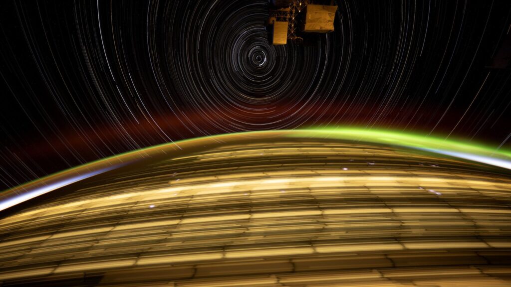 La photo de Don Pettit depuis l'ISS. // Source : Via X @astro_Pettit (photo recadrée) La photo de Don Pettit depuis l'ISS. // Source : Via X @astro_Pettit (photo recadrée)