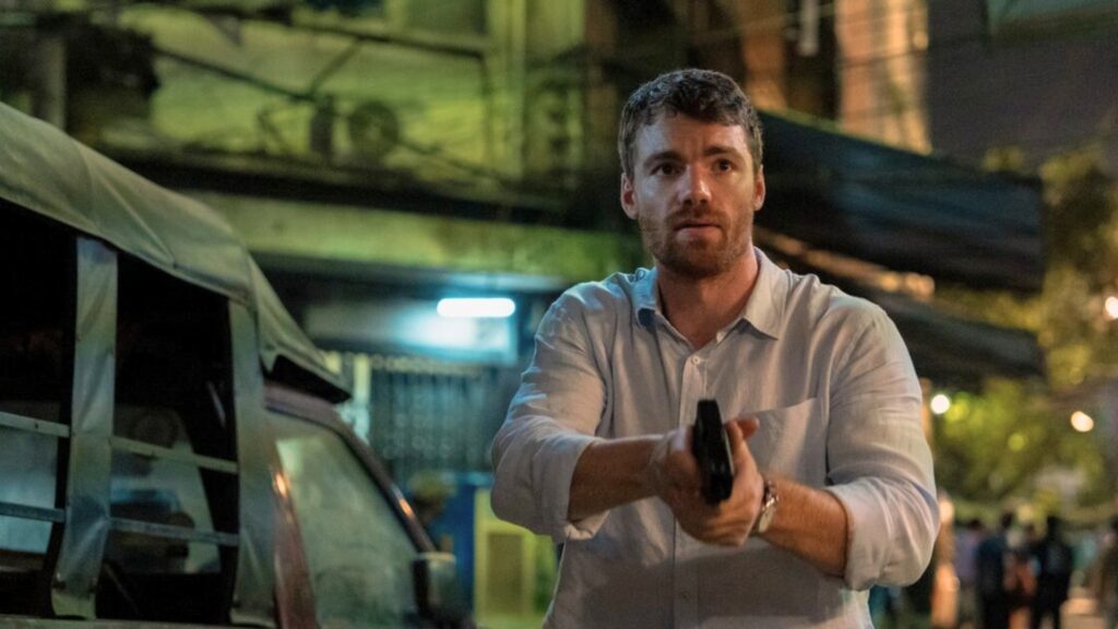 Peter dans la saison 2 de The Night Agent. // Source : Netflix Peter dans la saison 2 de The Night Agent. // Source : Netflix