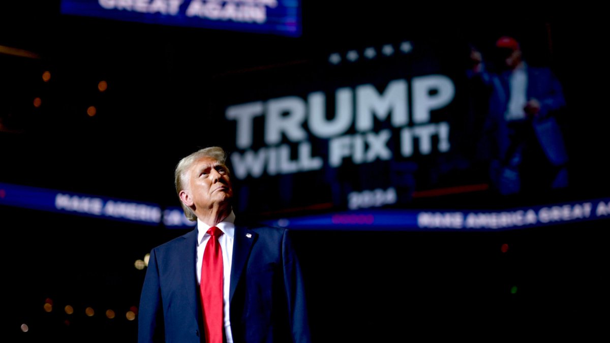 Trump lors de sa campagne // Source : @realDonaldTrump sur X Trump lors de sa campagne // Source : @realDonaldTrump sur X
