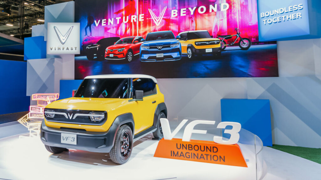 Vinfast VF3 : un mini suv // Source : Vinfast Vinfast VF3 : un mini suv // Source : Vinfast