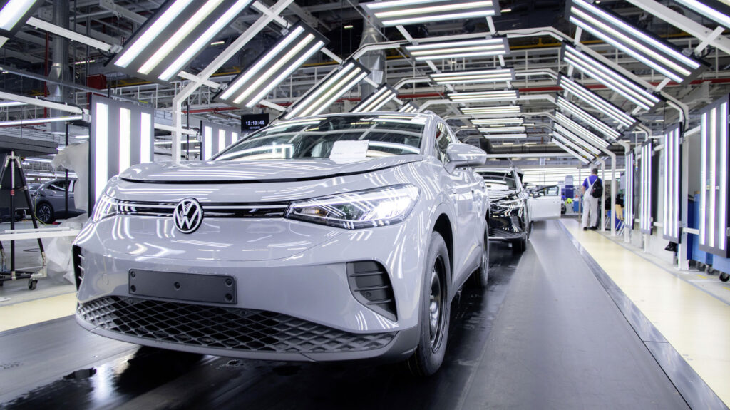 Volkswagen production modèle ID // Source : Volkswagen