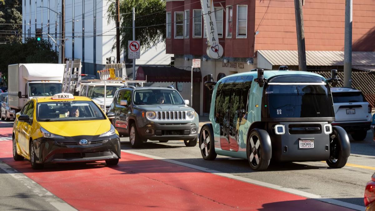 Zoox, les taxis autonomes d'Amazon. // Source : Zoox Zoox, les taxis autonomes d'Amazon. // Source : Zoox