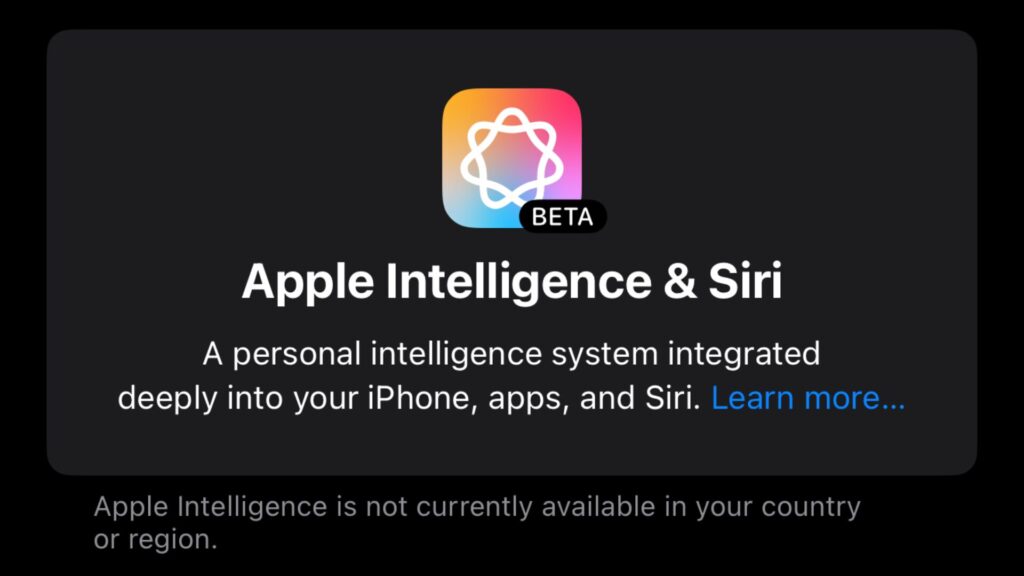 En France, Apple Intelligence est indisponible. En France, Apple Intelligence est indisponible.