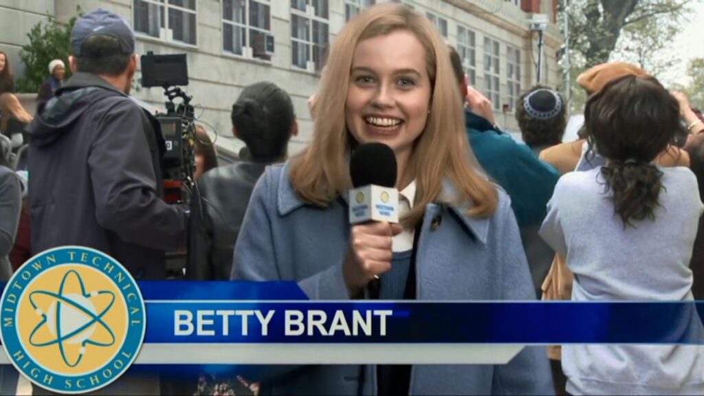 Betty Brant dans No Way Home // Source : Marvel / Sony Betty Brant dans No Way Home // Source : Marvel / Sony