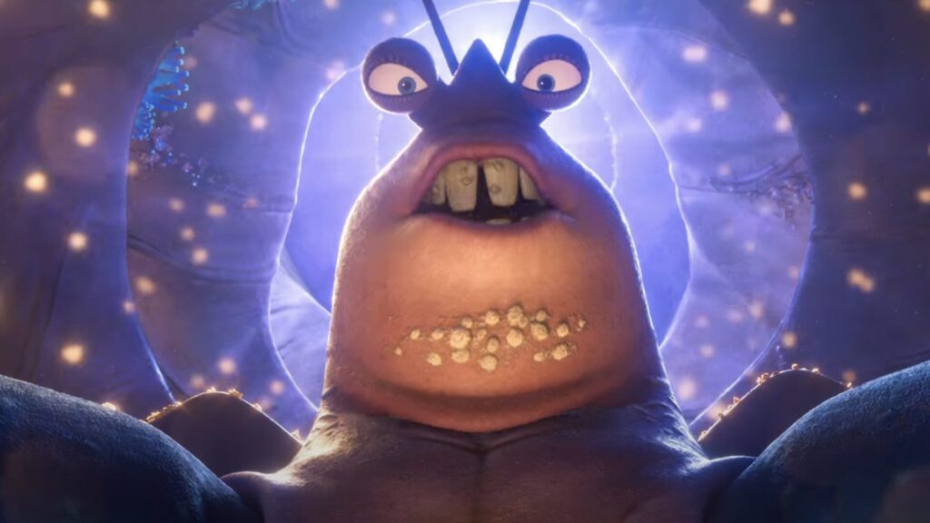 Le crabe Tamatoa // Source : Capture d'écran YouTube Disney Le crabe Tamatoa // Source : Capture d'écran YouTube Disney