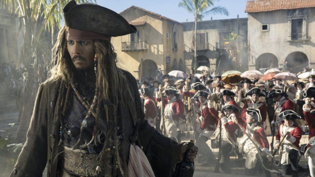 Jack Sparrow dans Pirates des Caraïbes // Source : Disney Jack Sparrow dans Pirates des Caraïbes // Source : Disney