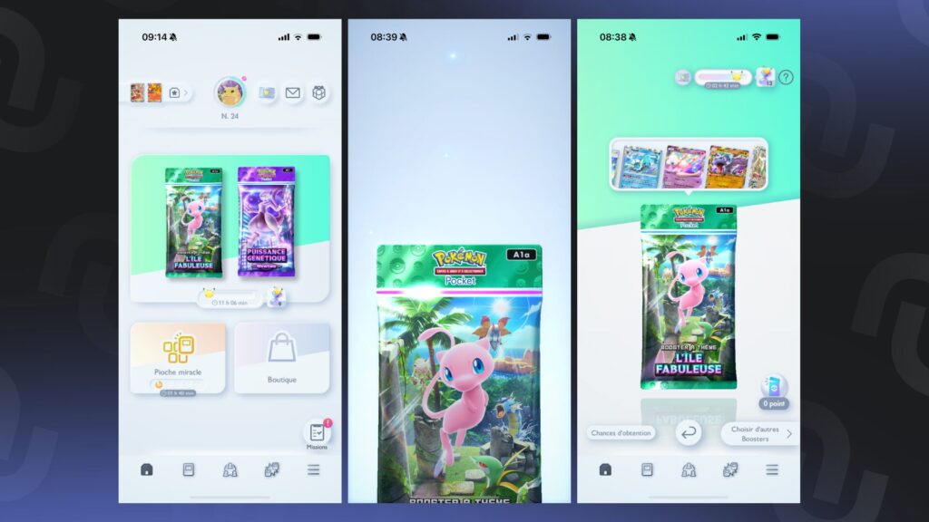 Les nouveaux boosters Pokémon Pocket Les nouveaux boosters Pokémon Pocket
