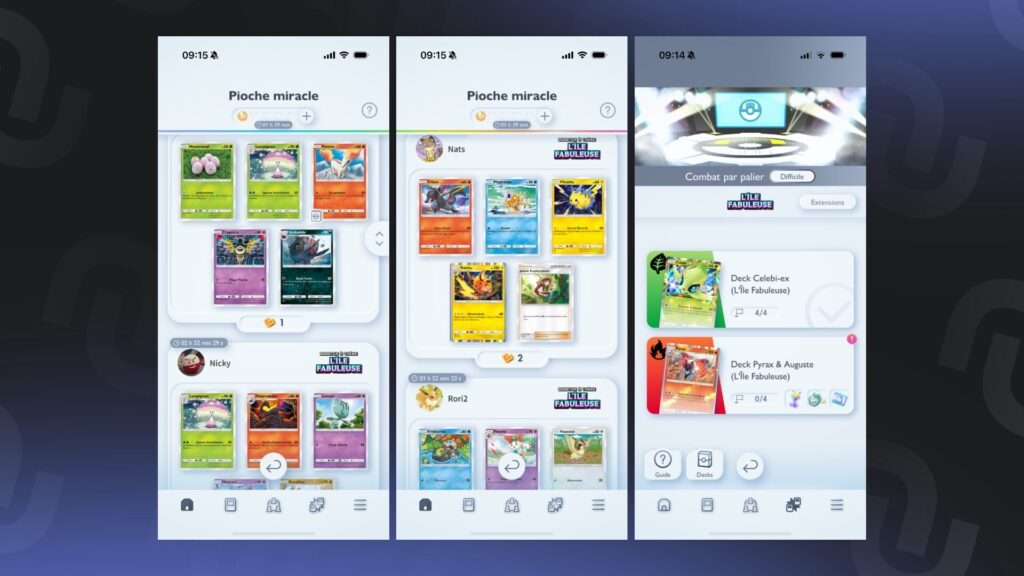 Les nouveaux combats et la pioche miracle déjà bien remplie par les nouveaux boosters Les nouveaux combats et la pioche miracle déjà bien remplie par les nouveaux boosters