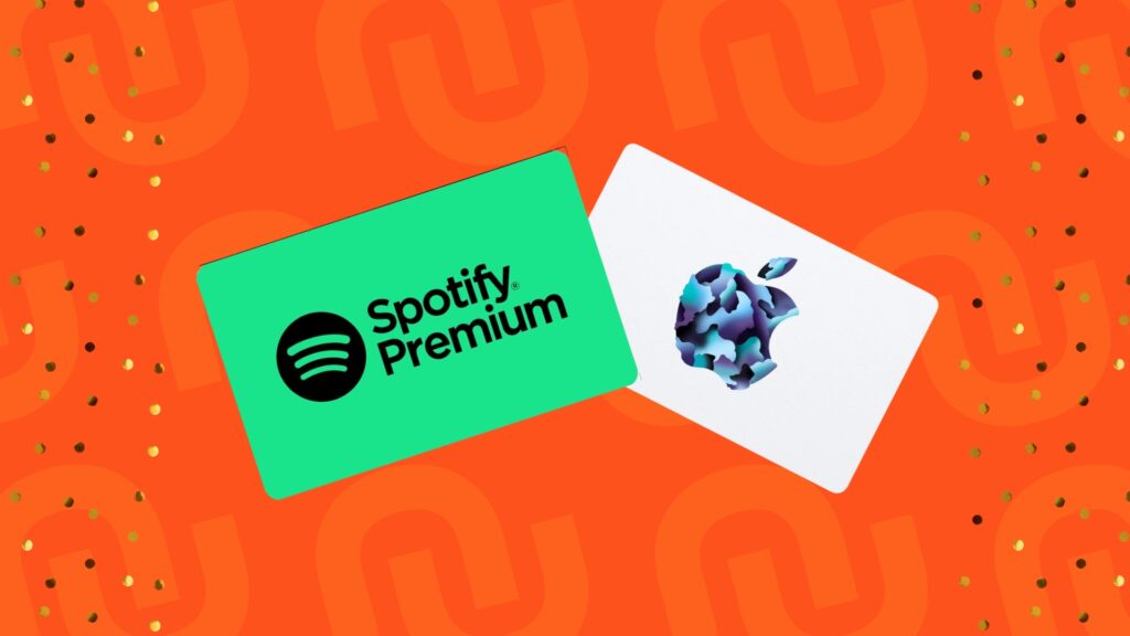 Carte Spotify et Apple Carte Spotify et Apple